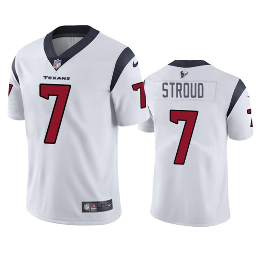 Youth White Houston Texans #7 C.J. Stroud Vapor Untouchable Limited Stitched Football Jersey